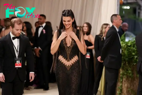 Kendall Jenner at the Met Gala 2024