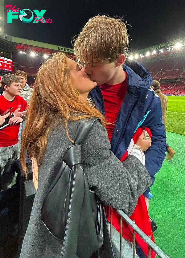 Meet Man Utd target Rasmus Hojlund's stunning Wag Laura who goes to his  games and enjoys amazing holidays | The US Sun
