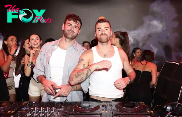 The Chainsmokers at Carbone Beach in Miami .