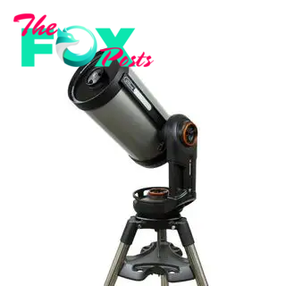 celestron nexstar evolution 9.25 on a white background