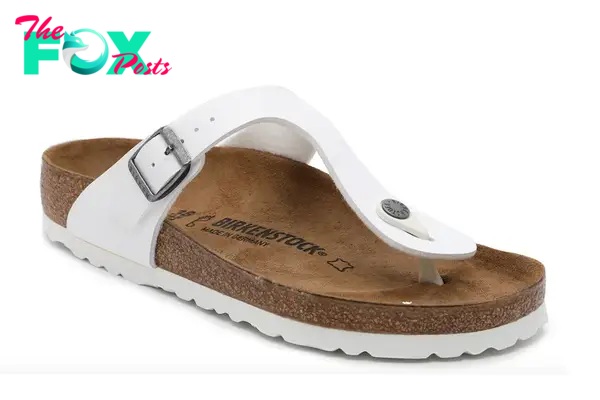 Birkenstock Gizeh in white