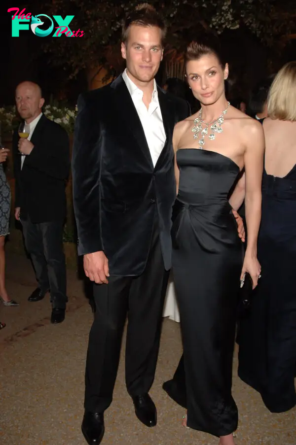 Tom Brady and Bridget Moynahan at 2005 Met Gala