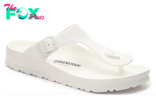 Birkenstock Gizeh Essentials in white