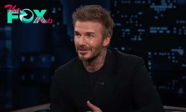 David Beckham on Kimmel
