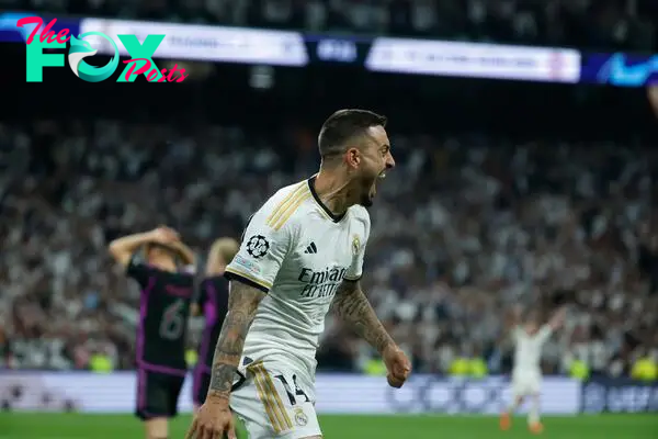 The striker’s winning goal in the Champions League semi-final was initially ruled out for offside but VAR overturned the decision after a check.