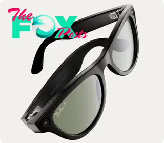 Black sunglasses from Ray Ban/ Meta