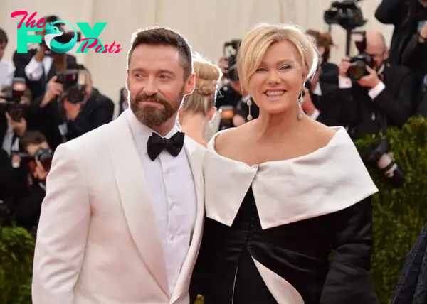 Hugh Jackman and Deborra-Lee Furness