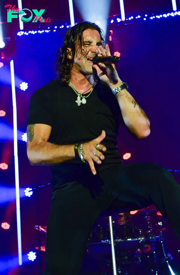 Stapp performs during a show at the Sands Event Center in Pennsylvania on Aug. 27, 2012.