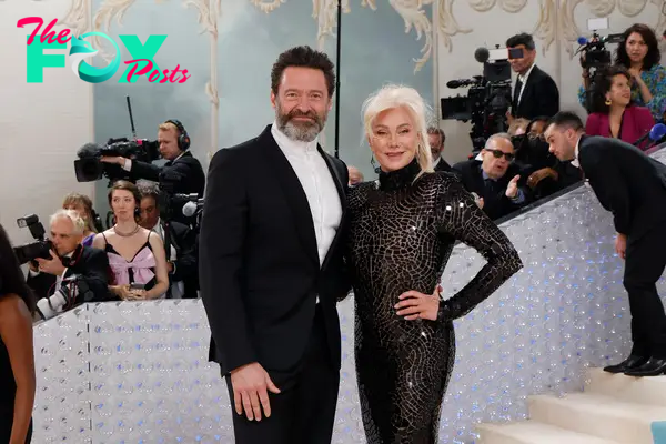 Hugh Jackman and Deborra-Lee Furness.