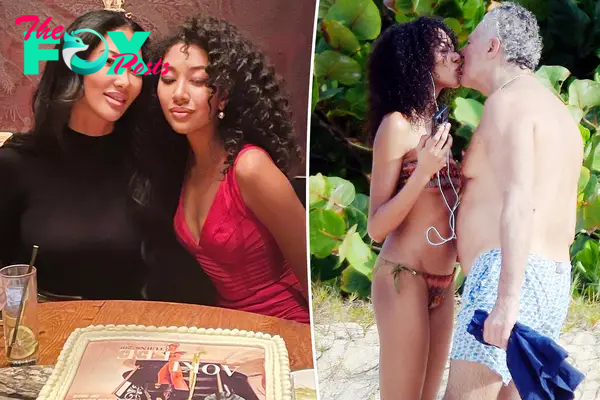 Kimora Lee Simmons and Aoki Lee Simmons, split with Vittori Assaf