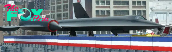 Lockheed A-12 on display