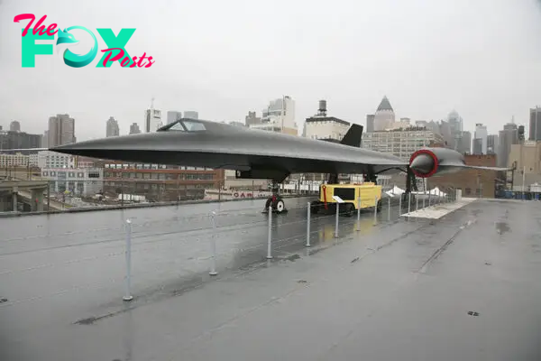 Side view of a Lockheed A-12 aircraft