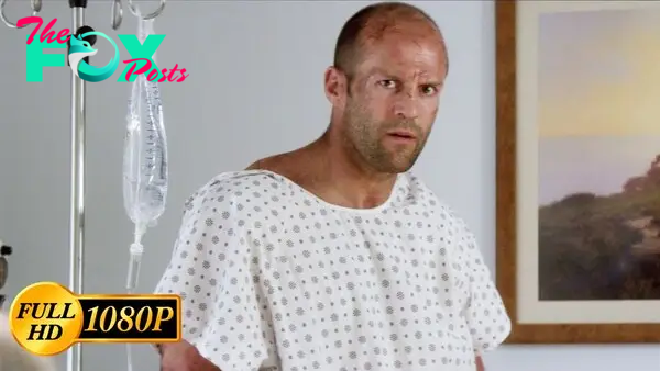 Jason Statham escapes from hospital in serious condition / Parker (2013)