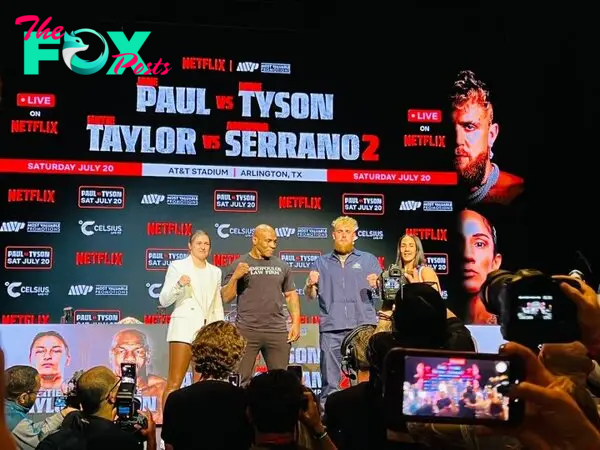 Paul - Tyson and Taylor - Serrano the co-main events in Arlington