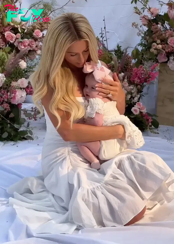 Paris Hilton and daughter