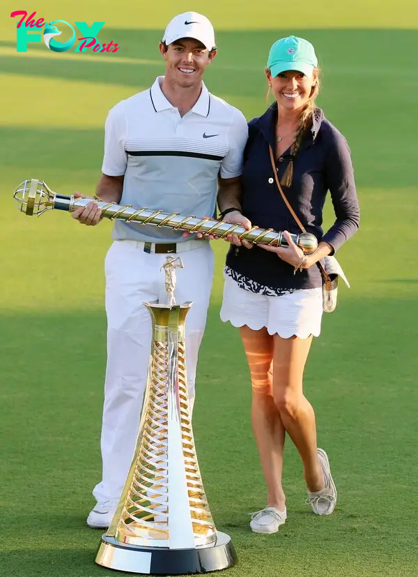 Rory McIlroy and Erica Stoll