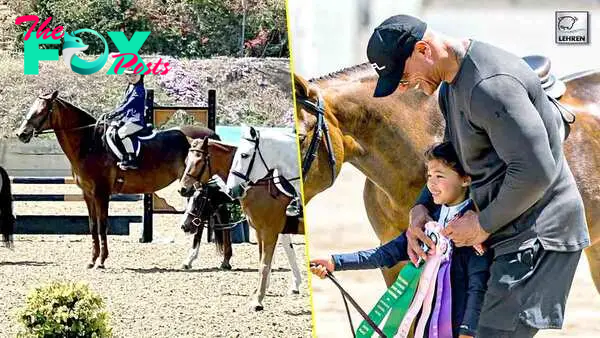 The Rock Feels Proud As His Daughter Wins Horse Riding Competition