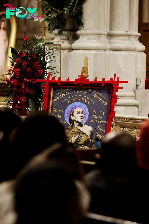 Cecilia Gentili Funeral at St. Patrick's Cathedral