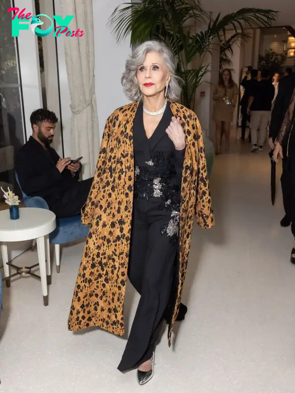 Jane Fonda at the 2024 Cannes Film Festival