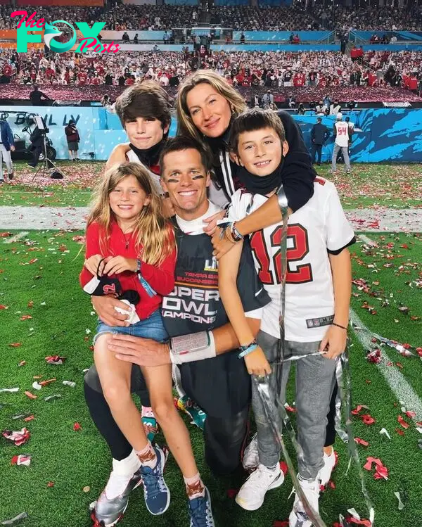 Tom Brady, Gisele Bündchen and their kids