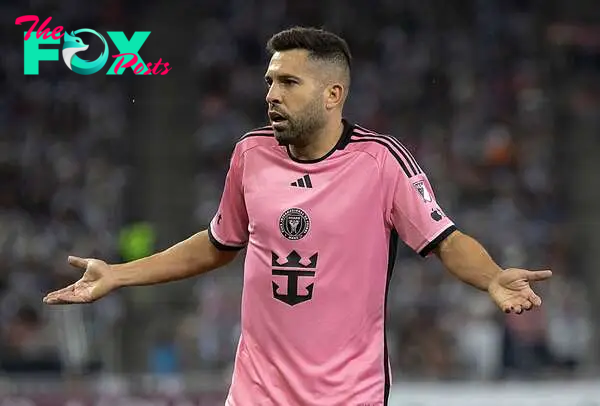 Jordi Alba se suma a los lesionados en Inter Miami