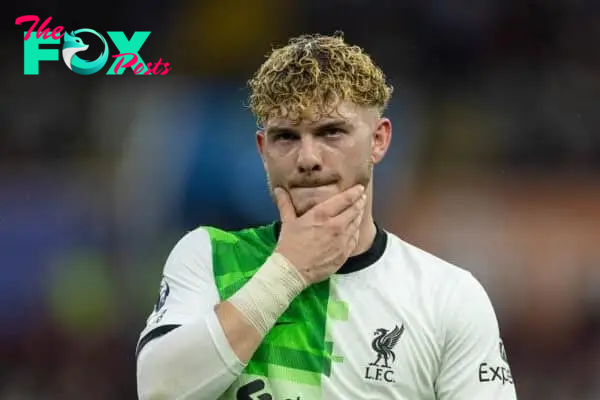 BIRMINGHAM, ENGLAND - Monday, May 13, 2024: Liverpool's Harvey Elliott during the FA Premier League match between Aston Villa FC and Liverpool FC at Villa Park. (Photo by David Rawcliffe/Propaganda)