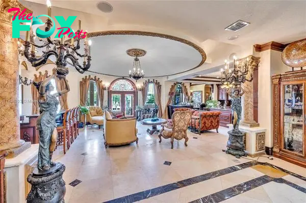 One of a kind mediterranean oasis in the heart of sunny isles beach florida asking 12. 9 million 37