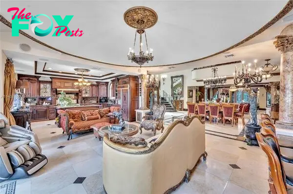 One of a kind mediterranean oasis in the heart of sunny isles beach florida asking 12. 9 million 41