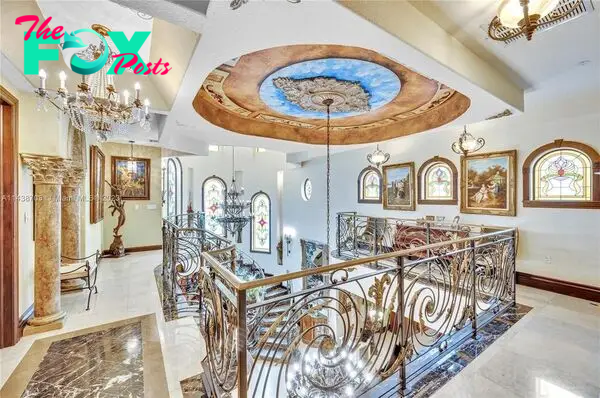 One of a kind mediterranean oasis in the heart of sunny isles beach florida asking 12. 9 million 55