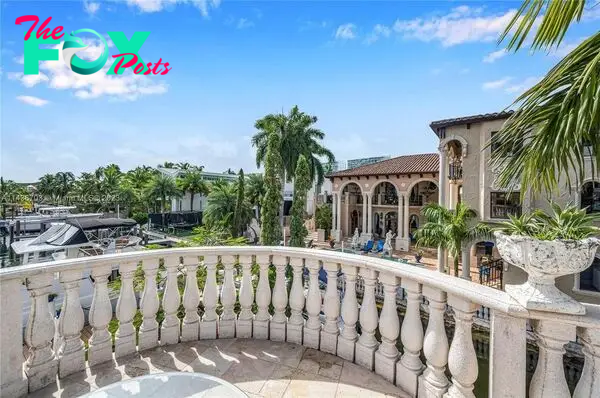 One of a kind mediterranean oasis in the heart of sunny isles beach florida asking 12. 9 million 24