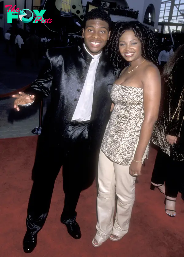 Kel Mitchell and Tyisha Hampton at a premiere in 1999.