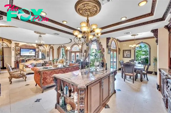 One of a kind mediterranean oasis in the heart of sunny isles beach florida asking 12. 9 million 45