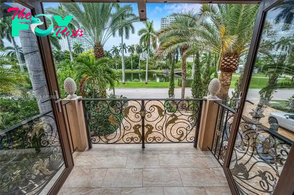 One of a kind mediterranean oasis in the heart of sunny isles beach florida asking 12. 9 million 78