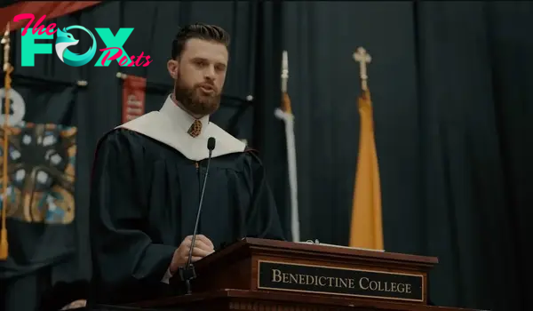 harrison butker giving commencement speech