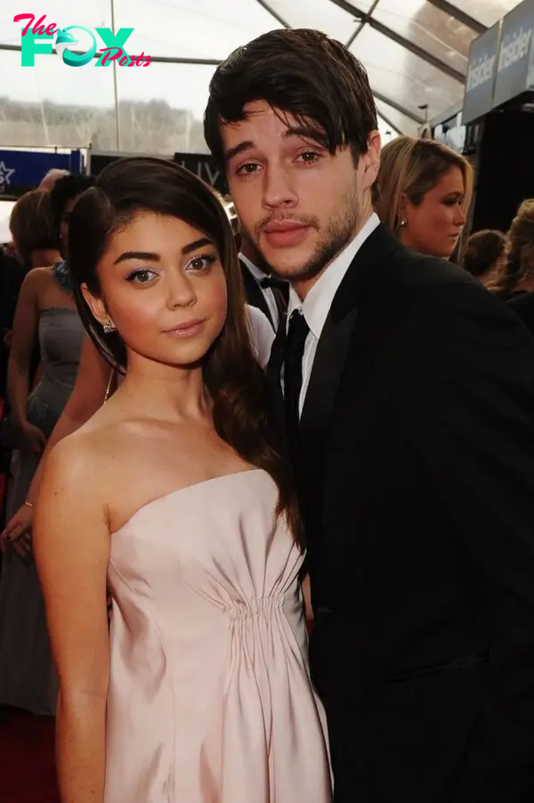 Sarah Hyland Matt Prokop red carpet in 2014.