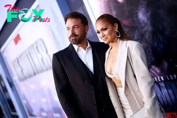 Jennifer Lopez and Ben Affleck.