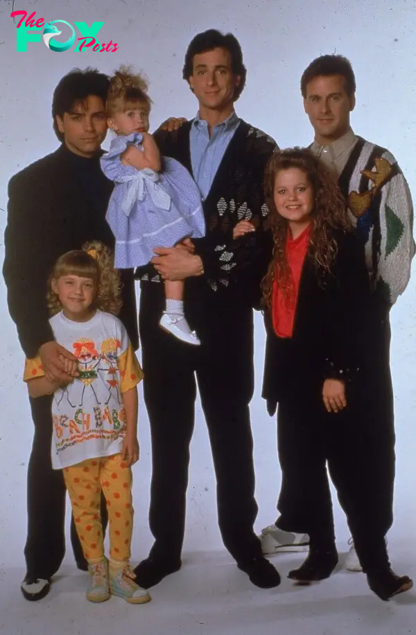 The "Full House" cast in 1989.