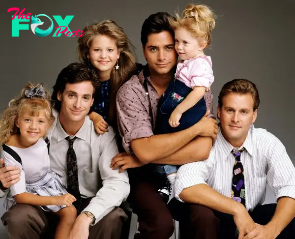 The "Full House" cast in 1989.