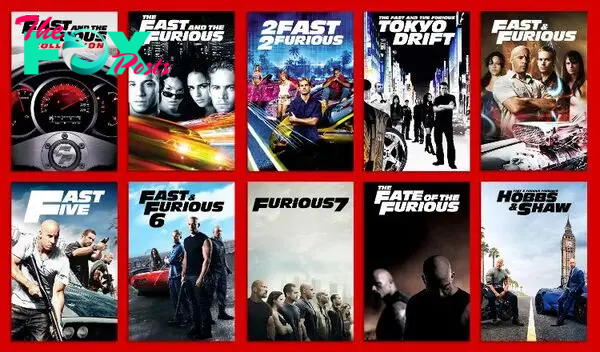 Famous Jason Statham movies: Fast and Furious - Fast & Furious series