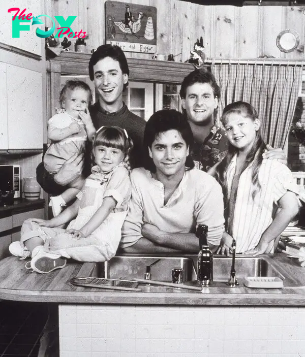 The "Full House" cast in 1987.