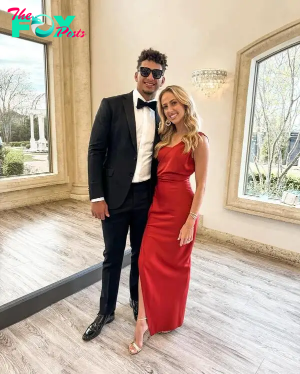 Patrick and Brittany Mahomes