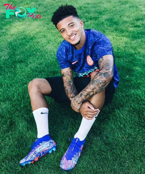 Jadon Sancho On His Future & His First-Ever Signature Collection - SoccerBible