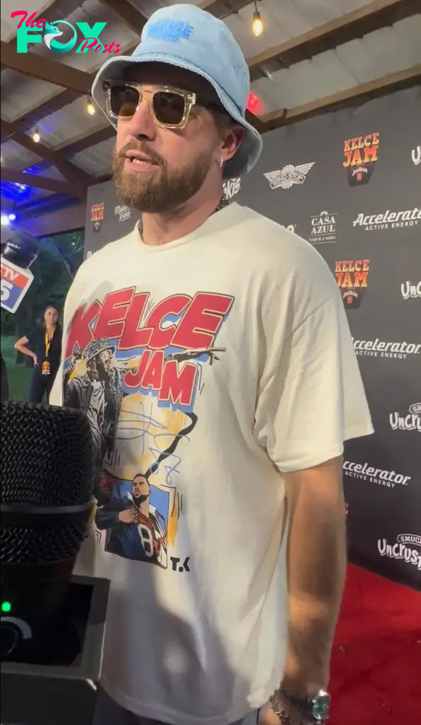 Travis Kelce at Kelce Jam