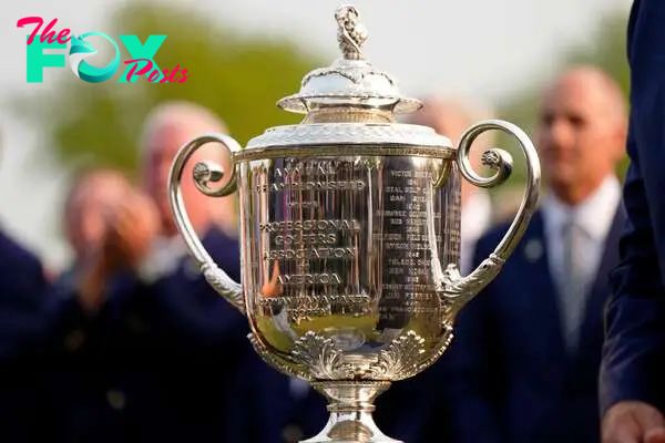 The winner of the PGA Championship not only picks up a multi-million-dollar prize-money check, but also a famous trophy.