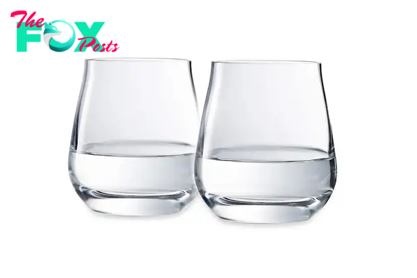 Two Baccarat tumblers