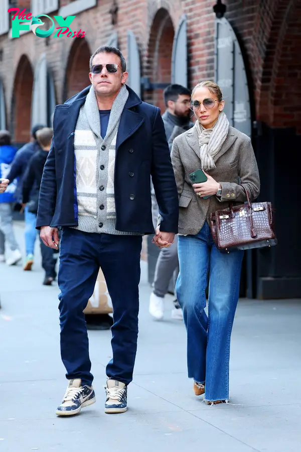 Jennifer Lopez and Ben Affleck.