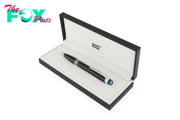 A Montblanc pen in a case