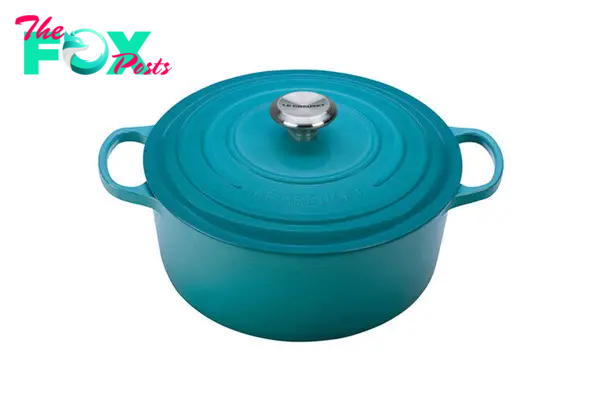 A Le Creuset dutch oven