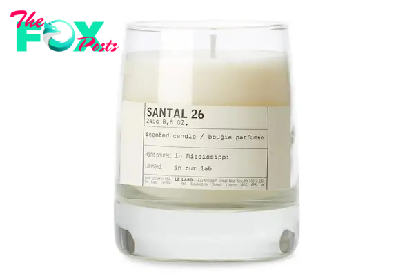 A Le Labo Santal 26 candle