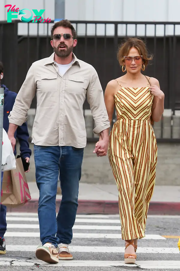 Jennifer Lopez and Ben Affleck.